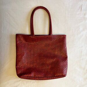 NWOT Signature Club A Burgundy Tote